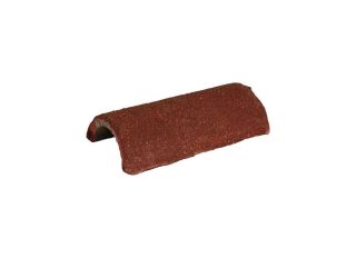 Redland Concrete Baby Ridge Tile Antique Red 03 300mm