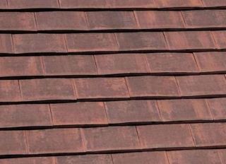 Marley Clay Acme Machine Made Double Camber Plain Tile Burnt Flame