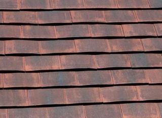 Marley Clay Acme Machine Made Double Camber Tile & Half Antique