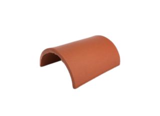 Redland Rosemary Half Round Ridge Tile RED SMOOTH 80