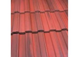Marley Concrete Ludlow Major Tile Old English Dark Red