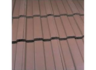 Marley Concrete Ludlow Major Tile Smooth Brown