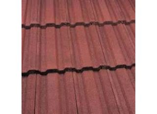 Marley Concrete Ludlow Plus Tile Dark Red