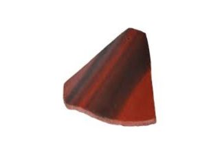 Redland Concrete Bonnet Hip Tile Rustic Red 78