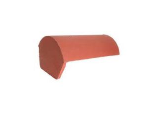 Redland Terracotta Block End Ridge Tile 34