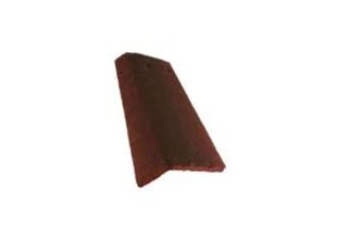 Redland concrete 90 degree Ext Angle Right hand NATURAL RED 27