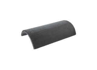 Redland Concrete Half Round Ridge Tile CHARCOAL GREY 77