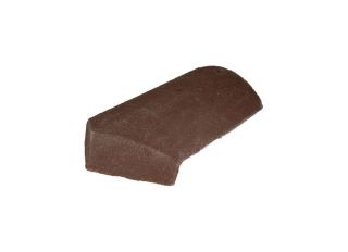 Redland Concrete Third Round Block End Hip Brown 02
