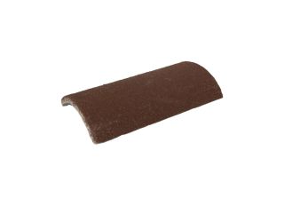 Redland Concrete Third Round Hip 450mm BROWN 02