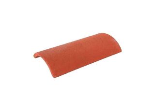Redland Concrete Third Round Hip 450mm TERRACOTTA 34