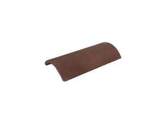 Redland Concrete Third Round Hip 450mm TUDOR BROWN 36