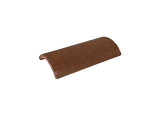 Redland Concrete Third Round Ridge Hedgerow Brown