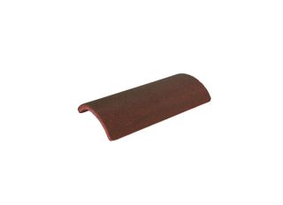 Redland Concrete Third Round Hip 450mm Natural Red 27