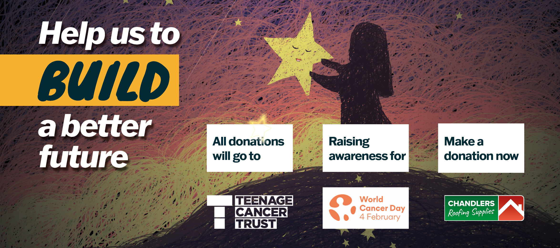 Supporting World Cancer Day by Fundraising for Teenage Cancer Trust