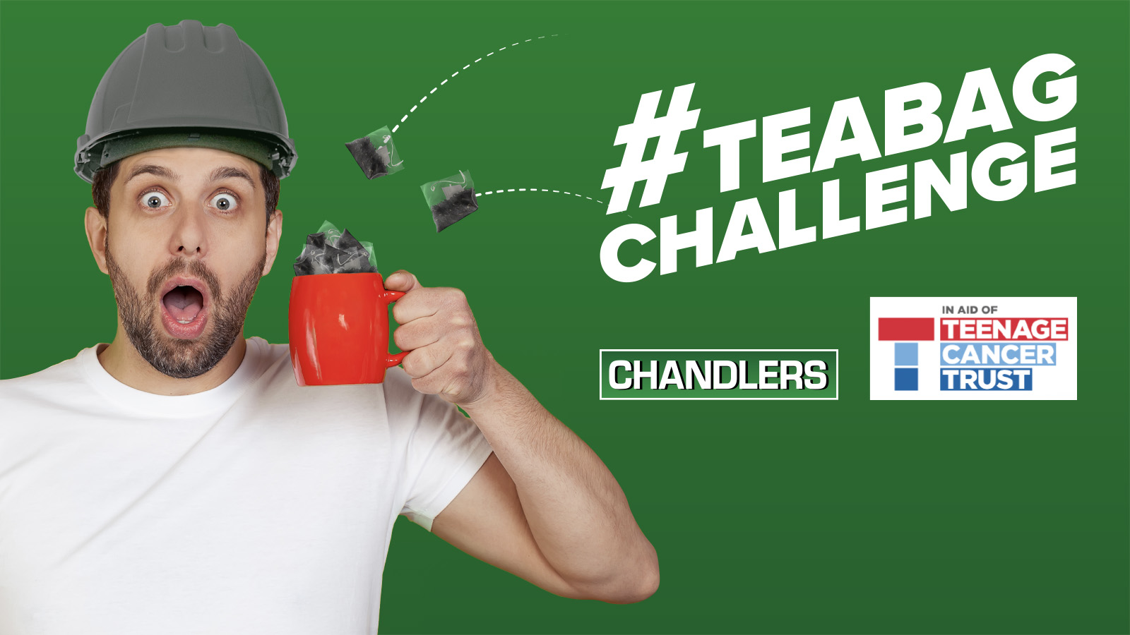 Take Part in our Tea Bag Challenge & Other Activities for Teenage Cancer Trust in December!