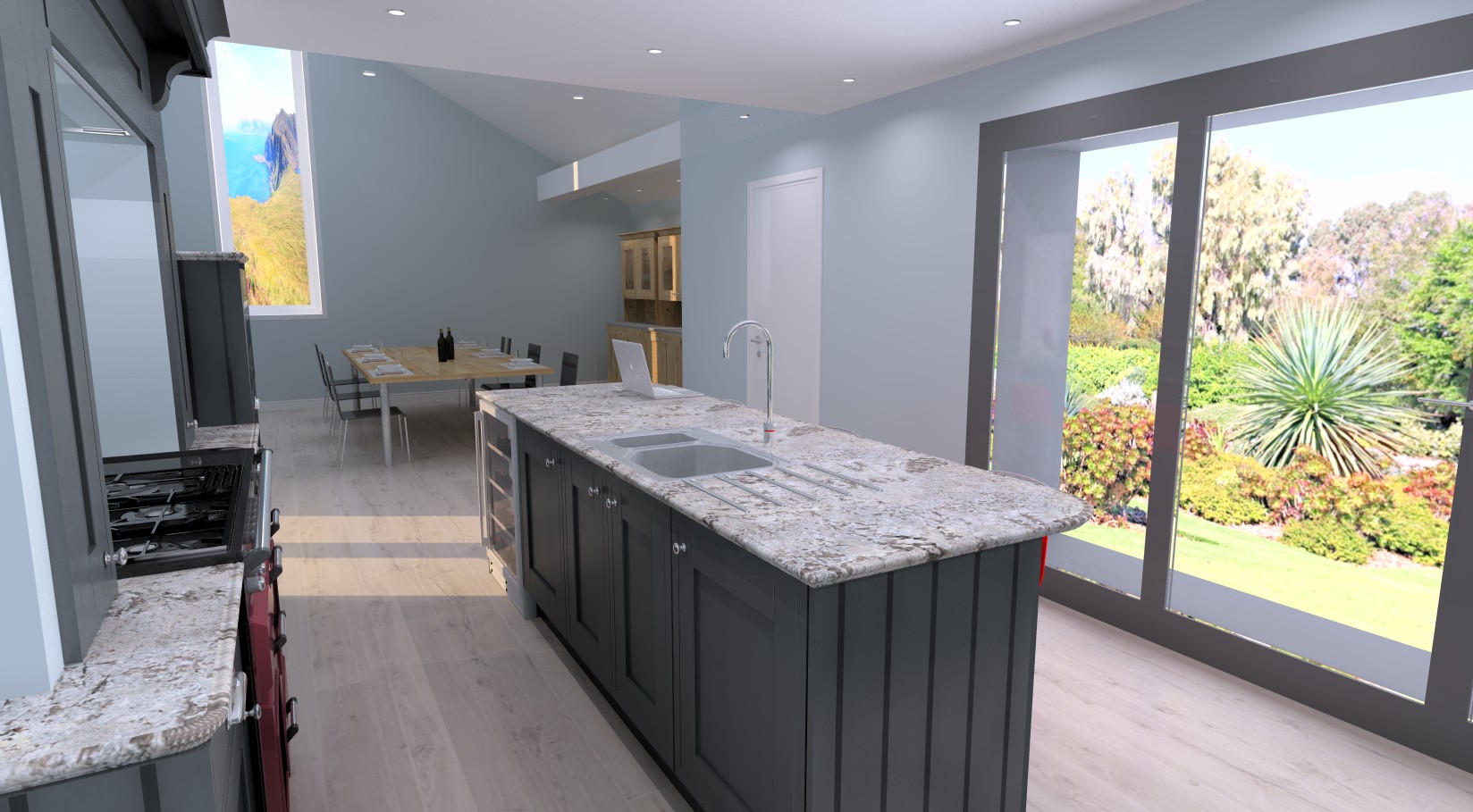 Time on your hands? Why not plan a new kitchen with our online 3D kitchen planner?
